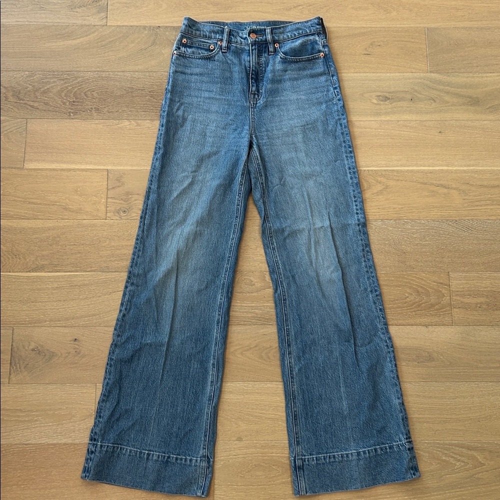 J.Crew Wide Leg Jeans